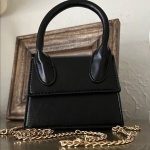 Elegant Mini Black Handbag